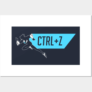 CTRL+Z Tracer Posters and Art